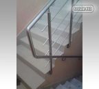 Balustrady z chromoniklem / Stolar - Bud Wykonamy każde schody