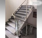 Balustrady z szkłem / Stolar - Bud Wykonamy każde schody